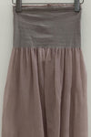 Marc le bihan gown tube top dress 21940-E21 VIEUX ROSE